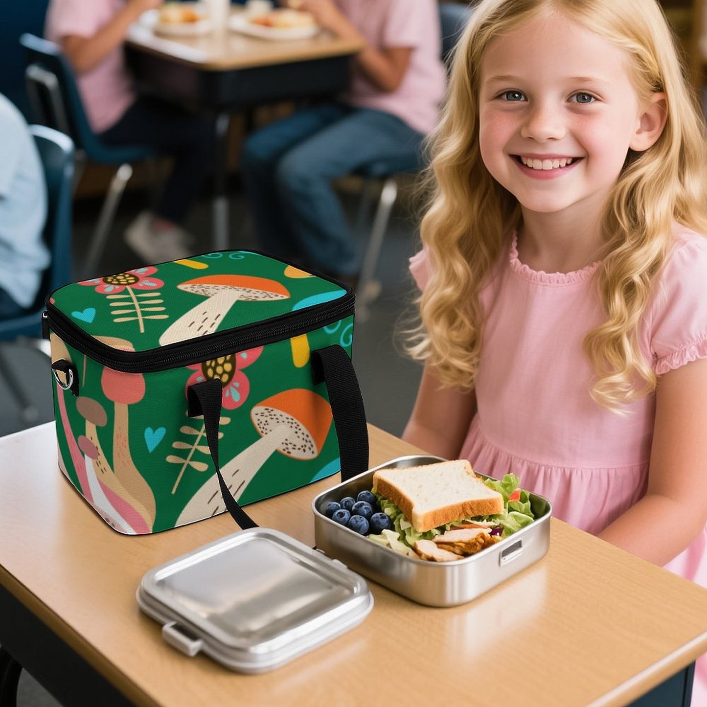 Personalized Insulated Lunch Bag with Custom Print