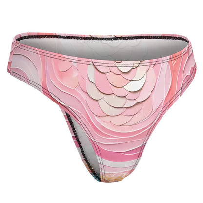 Custom Printed Modal Thong Underwear for Women