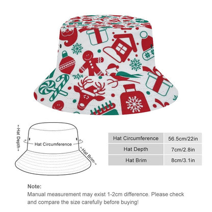Custom All-Over Print Bucket Hat | Unisex Polyester Twill Sun Protection