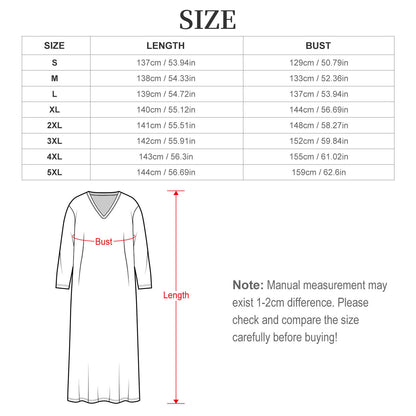 Custom Graphic Middle Eastern Robe | Personalized Long Sleeve Thobe