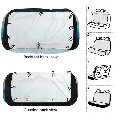 Custom Rear Seat Cover | Add Your Photos to Protect & Style