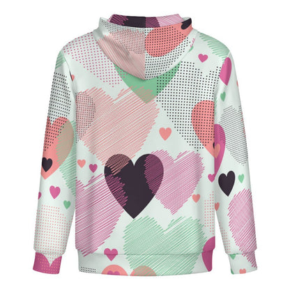 Custom Youth Zip Hoodie | Personalized Breathable Sweatshirt for Teens