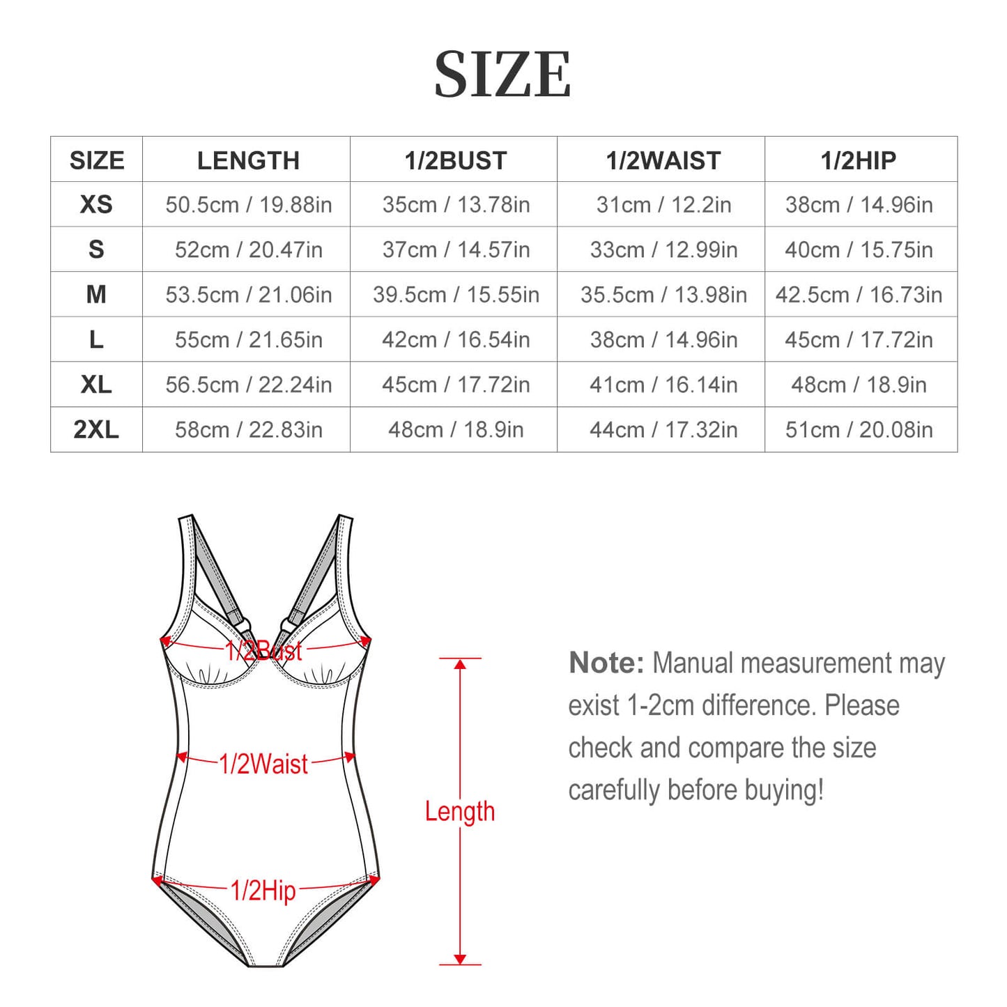 Custom One-Piece Swimsuit with Adjustable Straps and Removable Padding