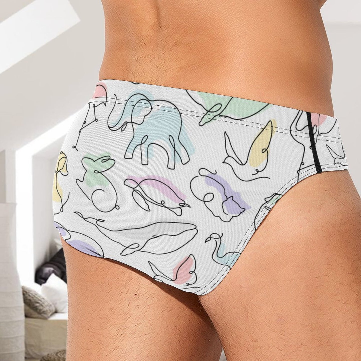 Custom Men's Trunks | Personalized Low-Rise Photo Underwear