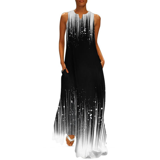 Custom Sleeveless Slim-Fit Maxi Dress | Versatile Ankle-Length Gown