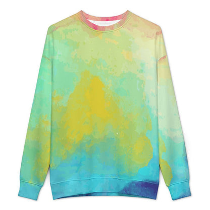 Custom Men's Drop Shoulder Sweater | Personalized Crewneck Pullover