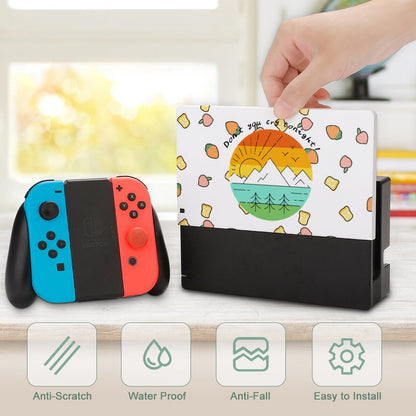Custom Nintendo Switch Dock Faceplate | Personalized Dock Cover