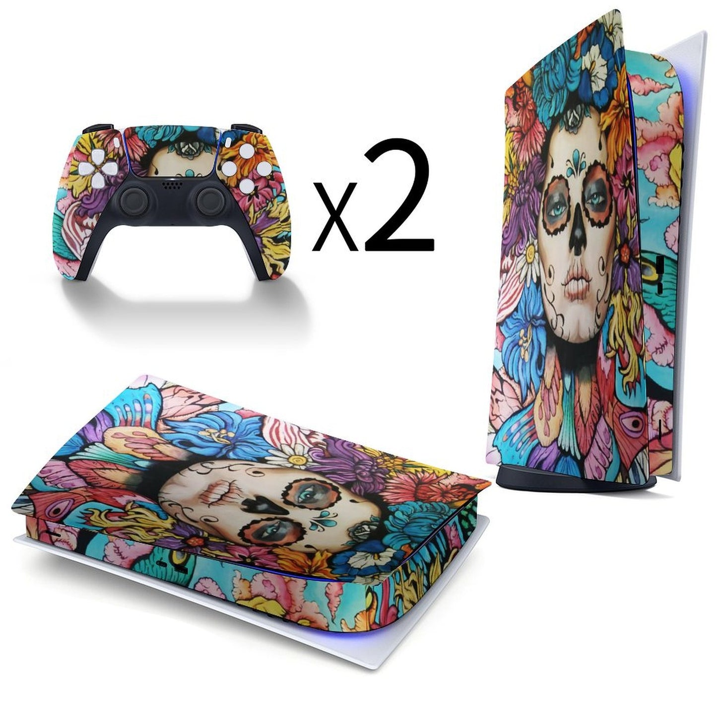 Custom PS5 Digital Edition Skin | Personalized Console Wrap
