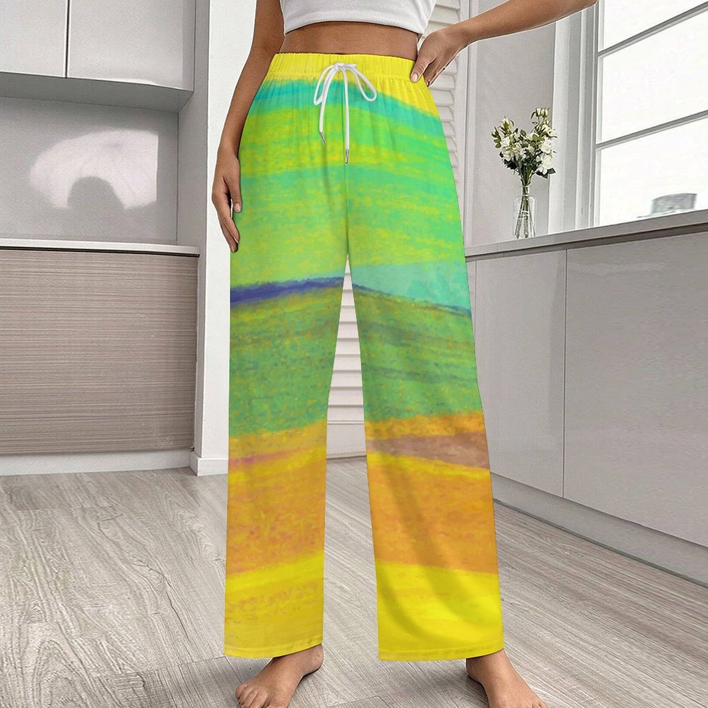 Custom Cotton Pajama Pants | All-Over Print 100% Cotton PJs