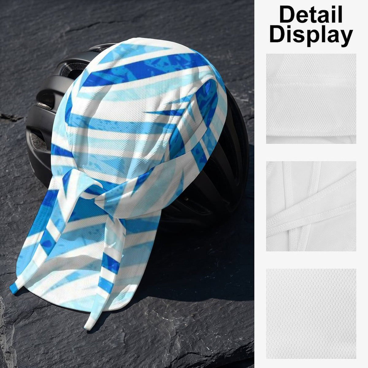 Custom Cycling Neck Gaiter - Breathable Mesh Face Mask for Outdoor Sports