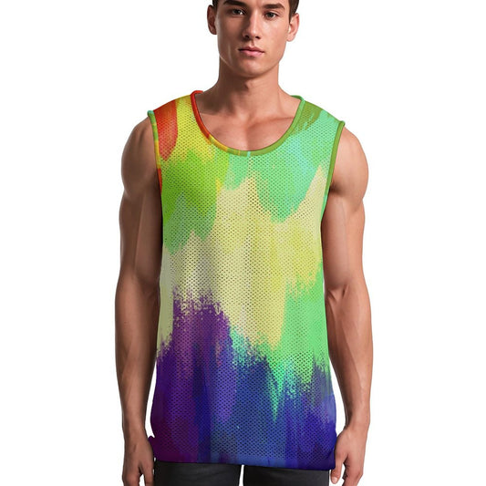 Custom Men's Gym Tank Top | Personalized Quick-Dry Performance Vest