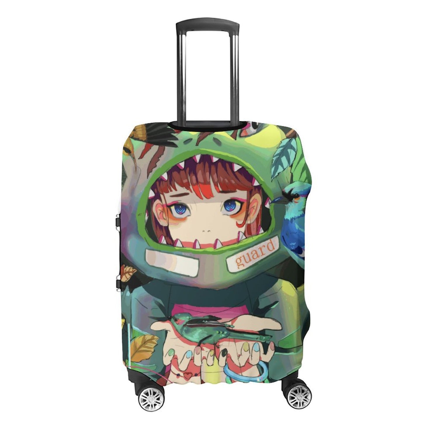 Custom Luggage Cover | Personalized Suitcase Protector with Photos