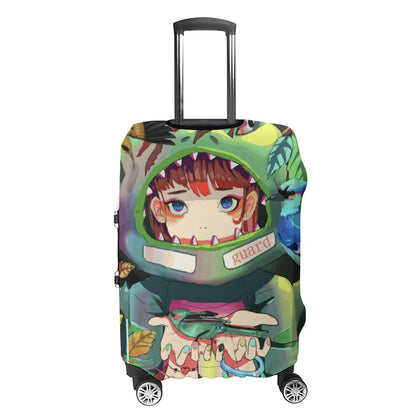 Custom Luggage Cover | Personalized Suitcase Protector with Photos