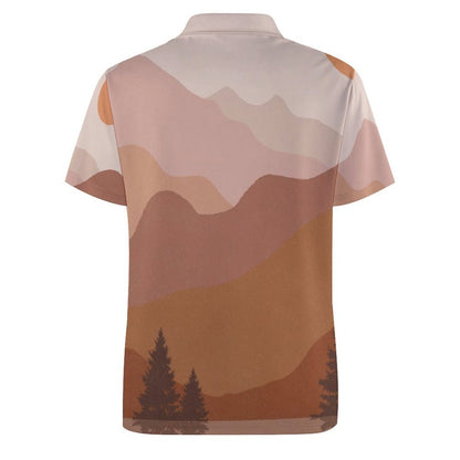 POLO Straight Top Nature View Paintings