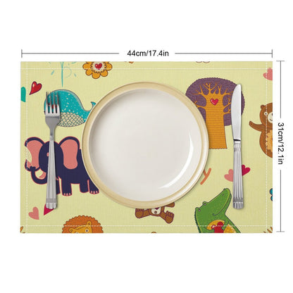 Custom Linen Placemats | Personalized Dining & Wedding Table Decor