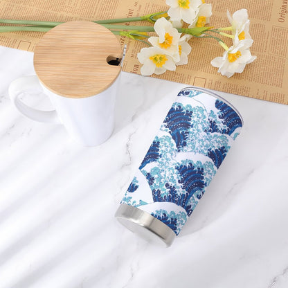 Custom 20oz Plastic Car Tumbler with Leak-proof Lid | Lightweight Travel Cup