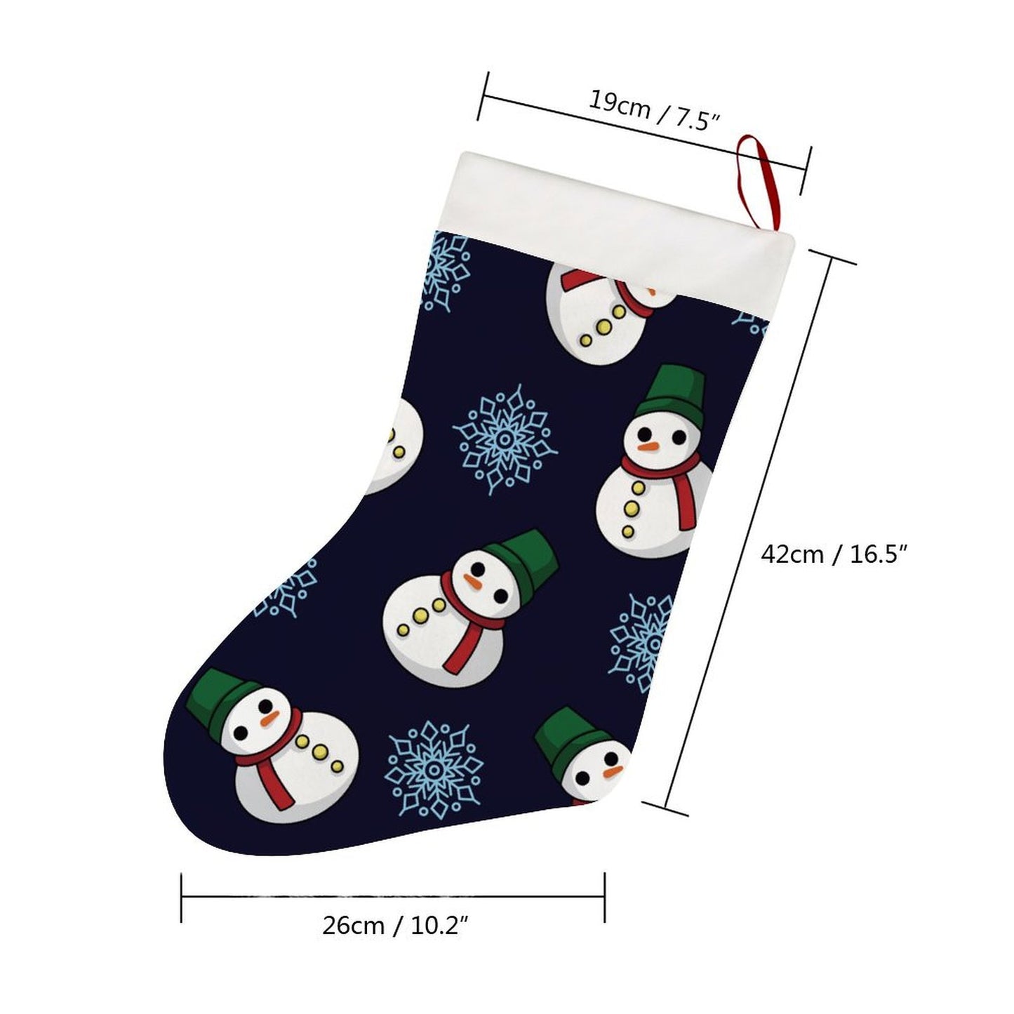 Create a Keepsake Plush Christmas Stocking | Your Photo in Soft Velvet