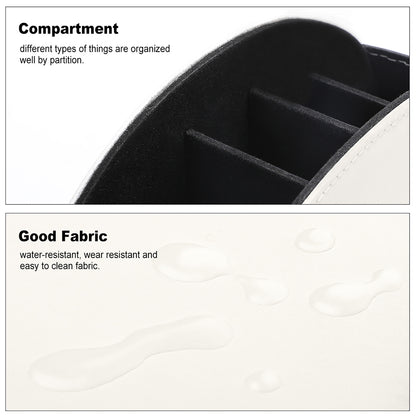 Custom Remote Control Holder | Personalized Leather Desk Caddy