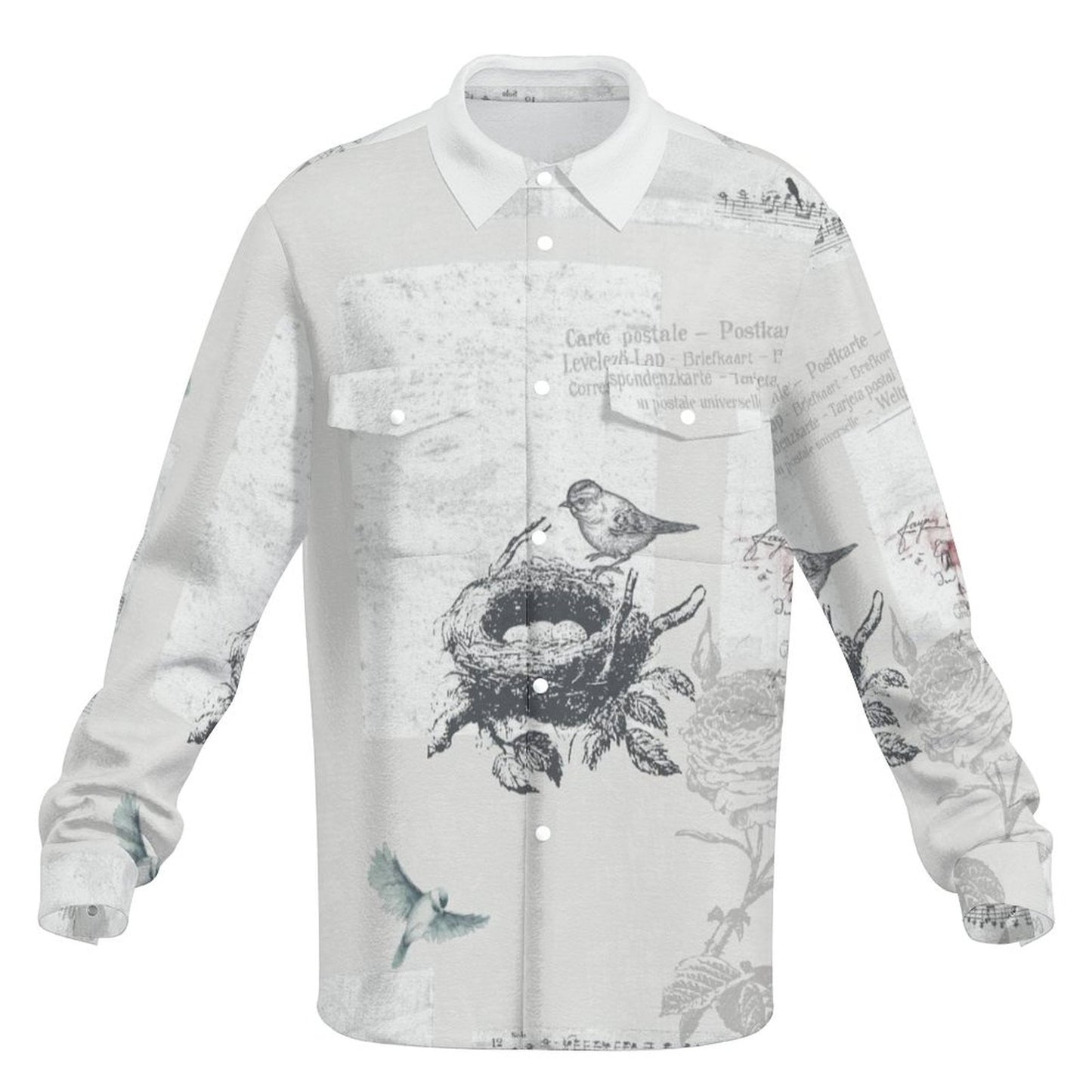 Custom Men's Spliced Jacket | Heavyweight Personalized Outerwear
