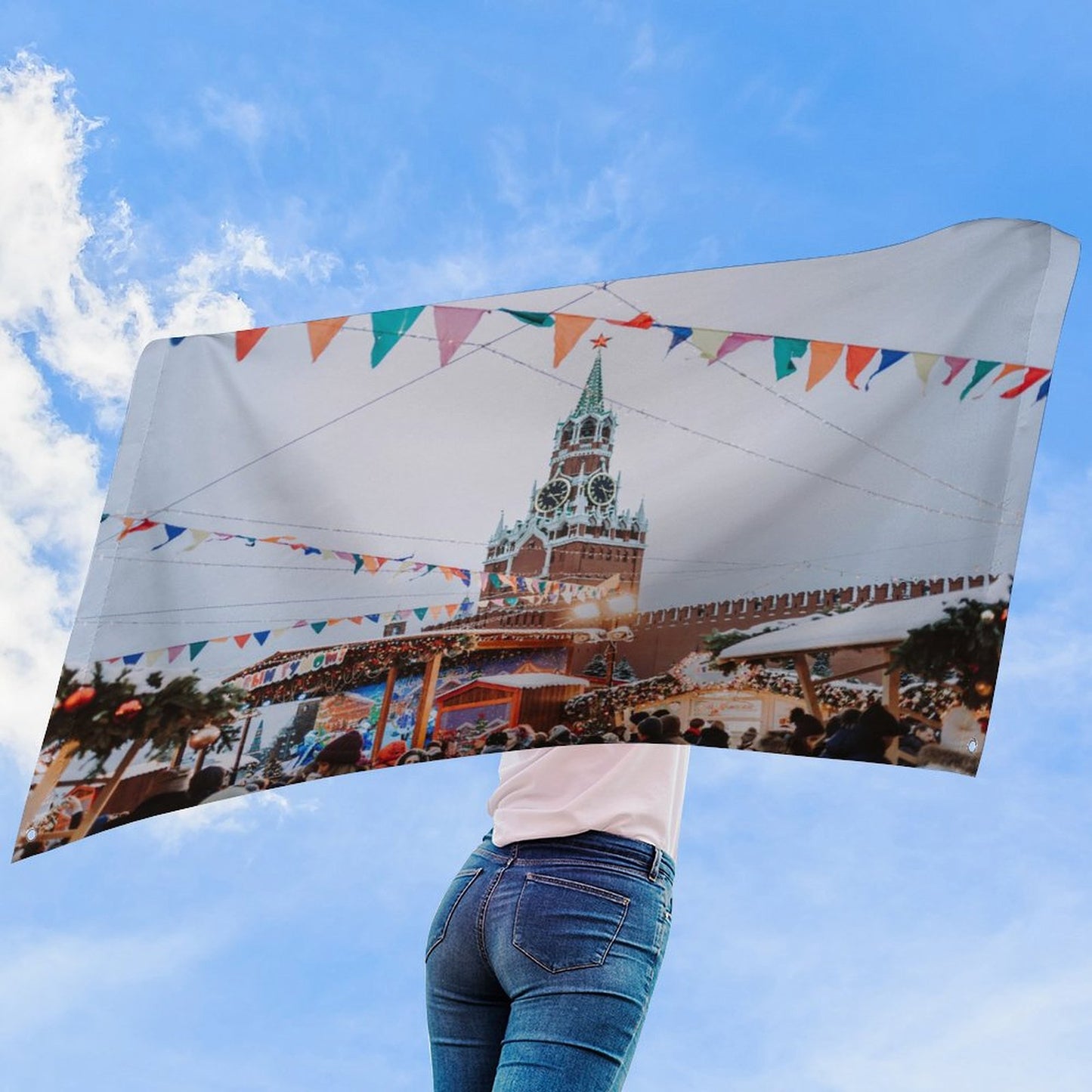 Custom All-Weather Flag | Personalized Photo Garden & House Banner