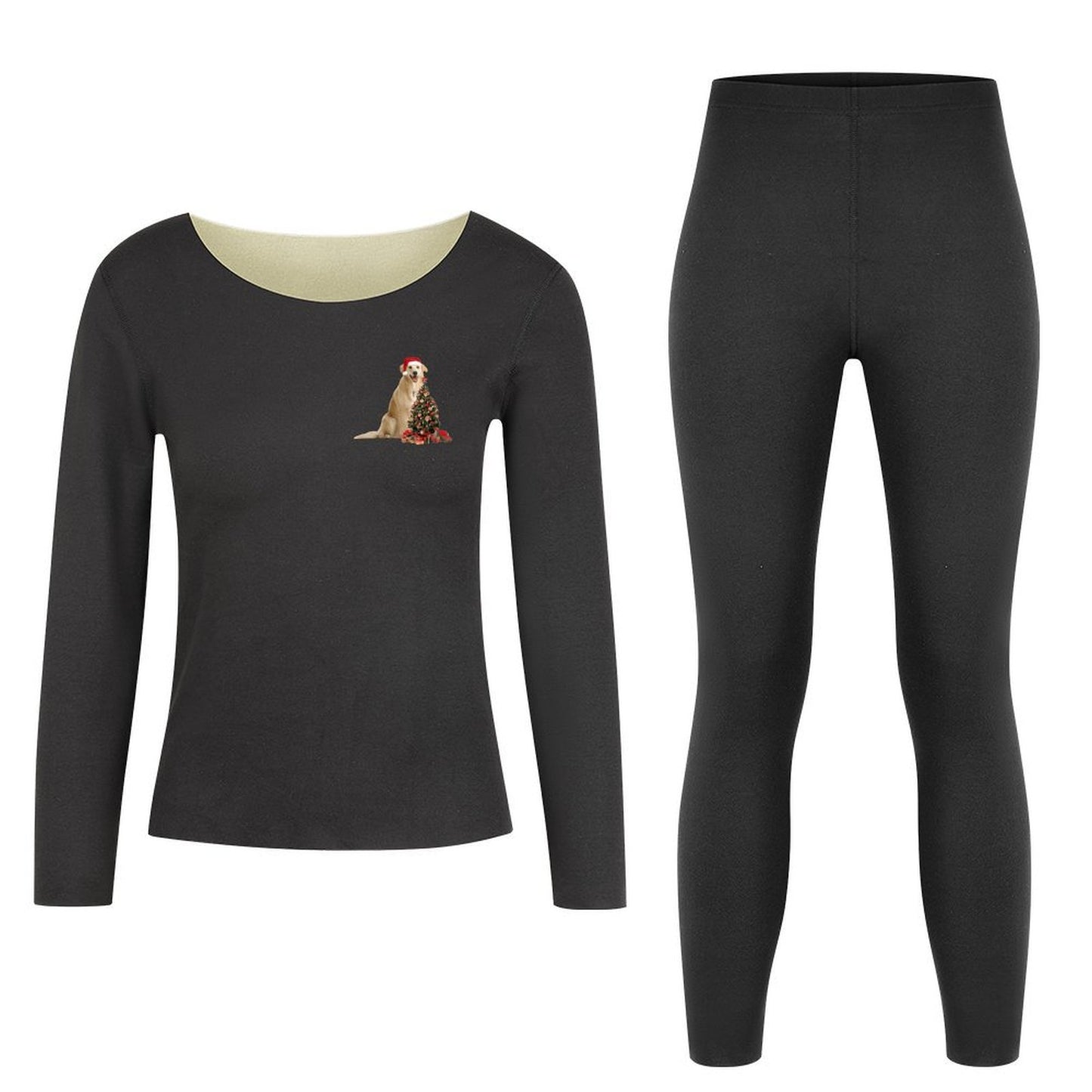 Custom Thermal Underwear Set | Personalized Women's Base Layer