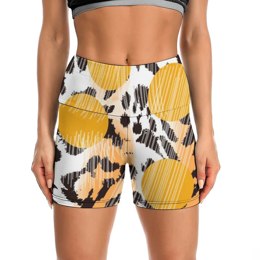 Custom High Waist Yoga Shorts | Squat Proof & Tummy Control
