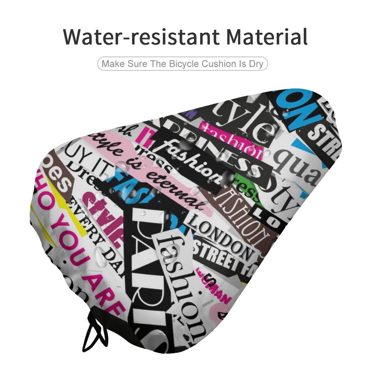 Custom Bike Seat Cover | Personalized & Waterproof Saddle Protection