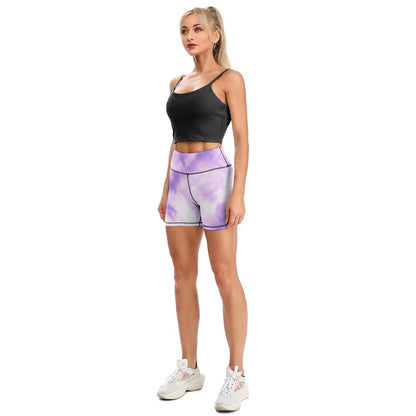 Custom High-Waist Yoga Shorts | Personalized Buttery-Soft Printed Lounge Shorts