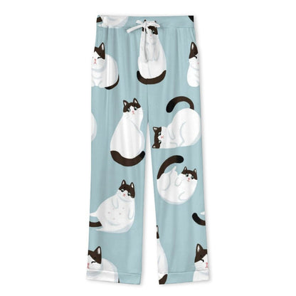 Custom Cuban Collar Pajama Set for Men | Personalized Gift