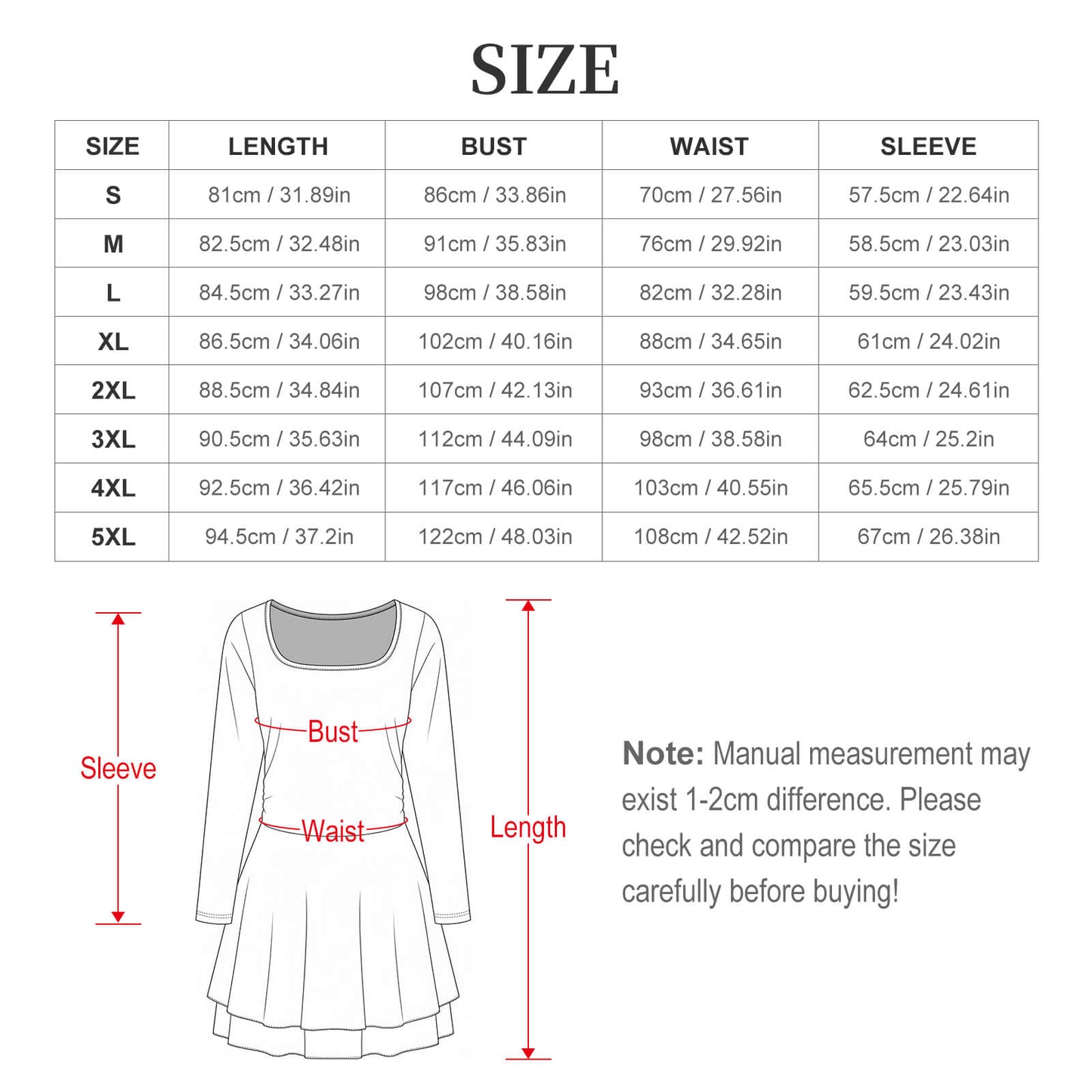 Women's Square Neck Ruffle Hem Mini Dress with Custom Prints