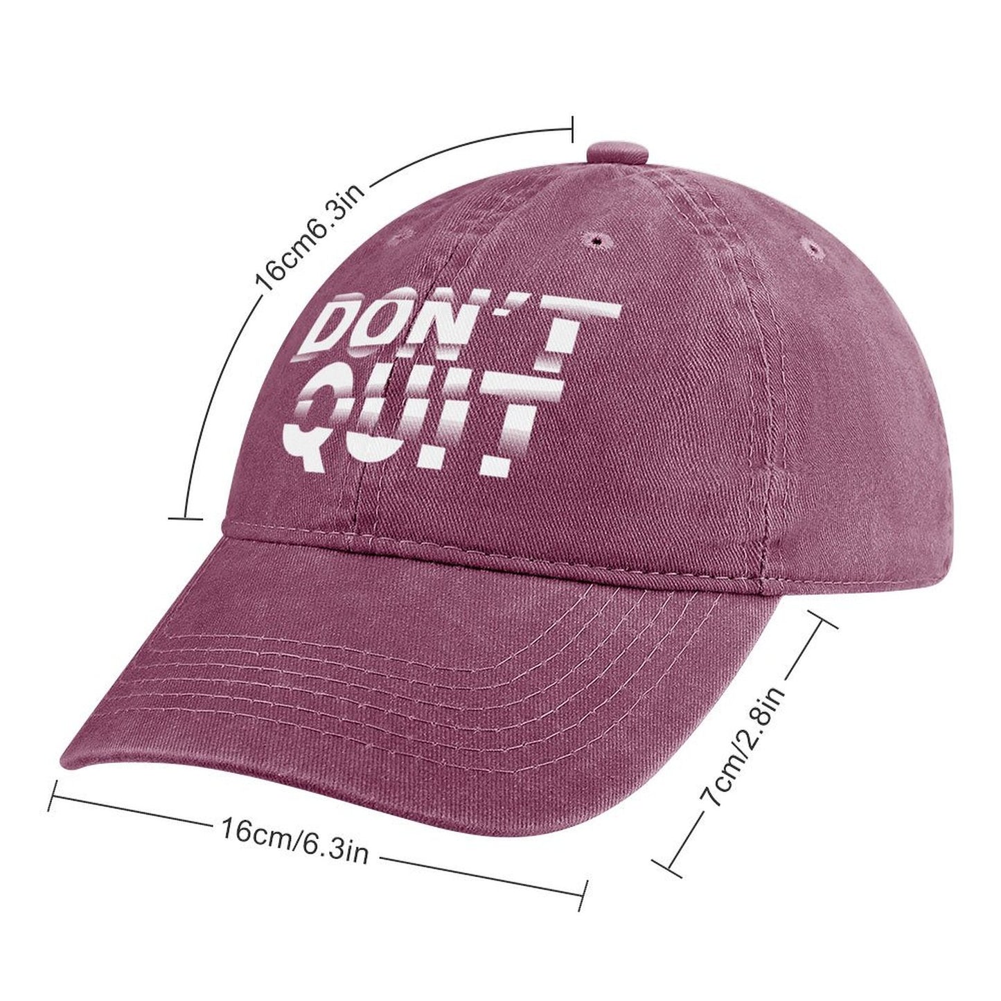 Custom Vintage Washed Denim Dad Hat: 100% Cotton Baseball Cap