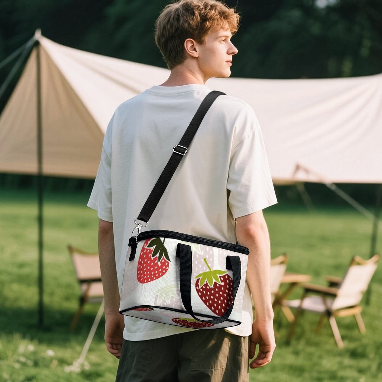 Custom Insulated Lunch Bag | Personalized Cooler Tote with Your Photo