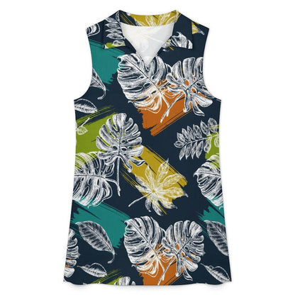 V-neck Sleeveless Dress 1 (186)