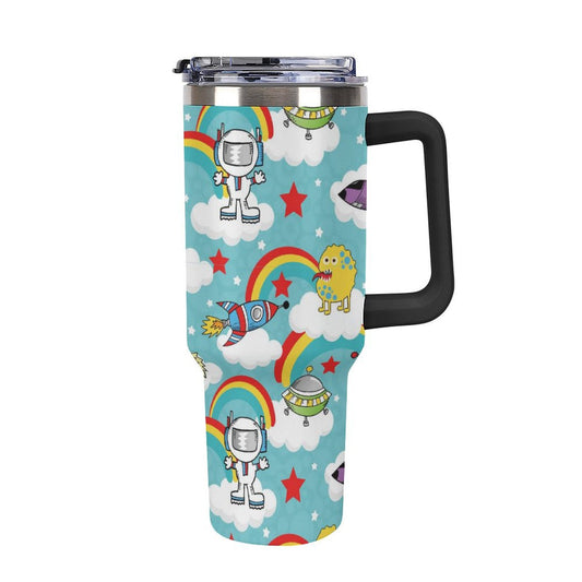 Custom 40oz Stainless Steel Car Cup | Personalized Large Travel Tumbler