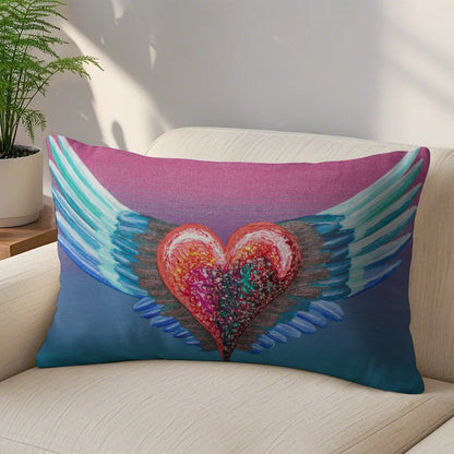 Luxurious Customizable Short Plush Oblong Pillowcases (Set of Two) - 12"x20"