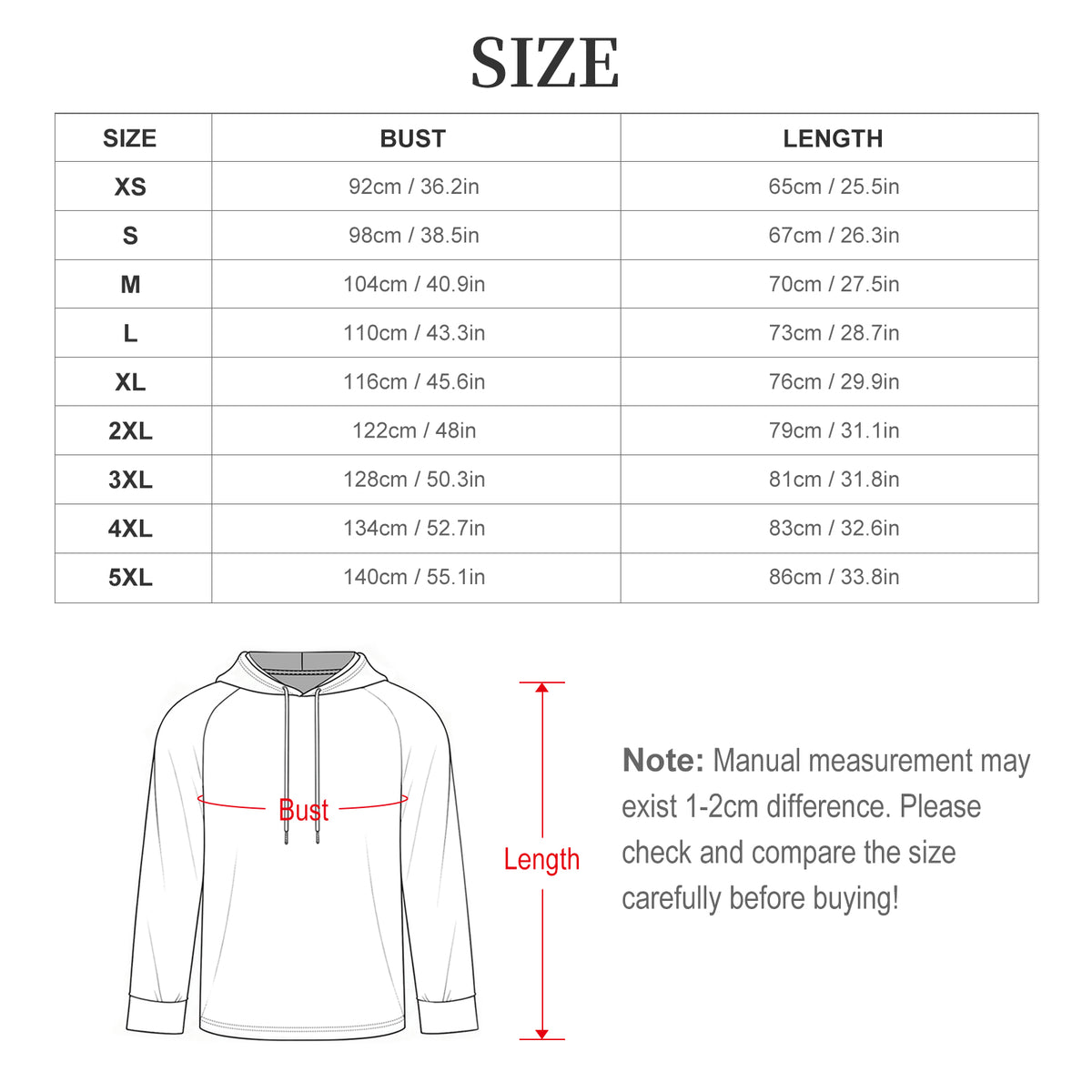 Men's Raglan Sleeve Pullover Hoodie with Custom Print