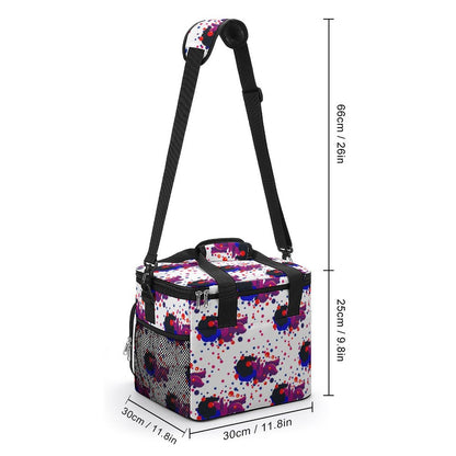 Custom Large Insulated Cooler Tote: 22L Camping Picnic Bag