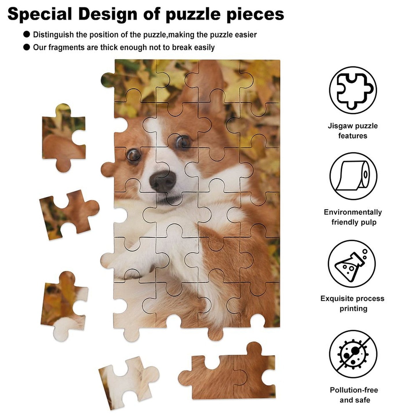 Custom Wooden Jigsaw Puzzle | Personalized Photo Gift