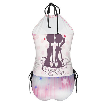 Custom Two-Piece Swimsuit | Personalized Bikini with Photo