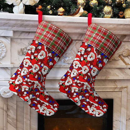 Custom Sequin Christmas Stocking | Magic Reveal Photo Gift