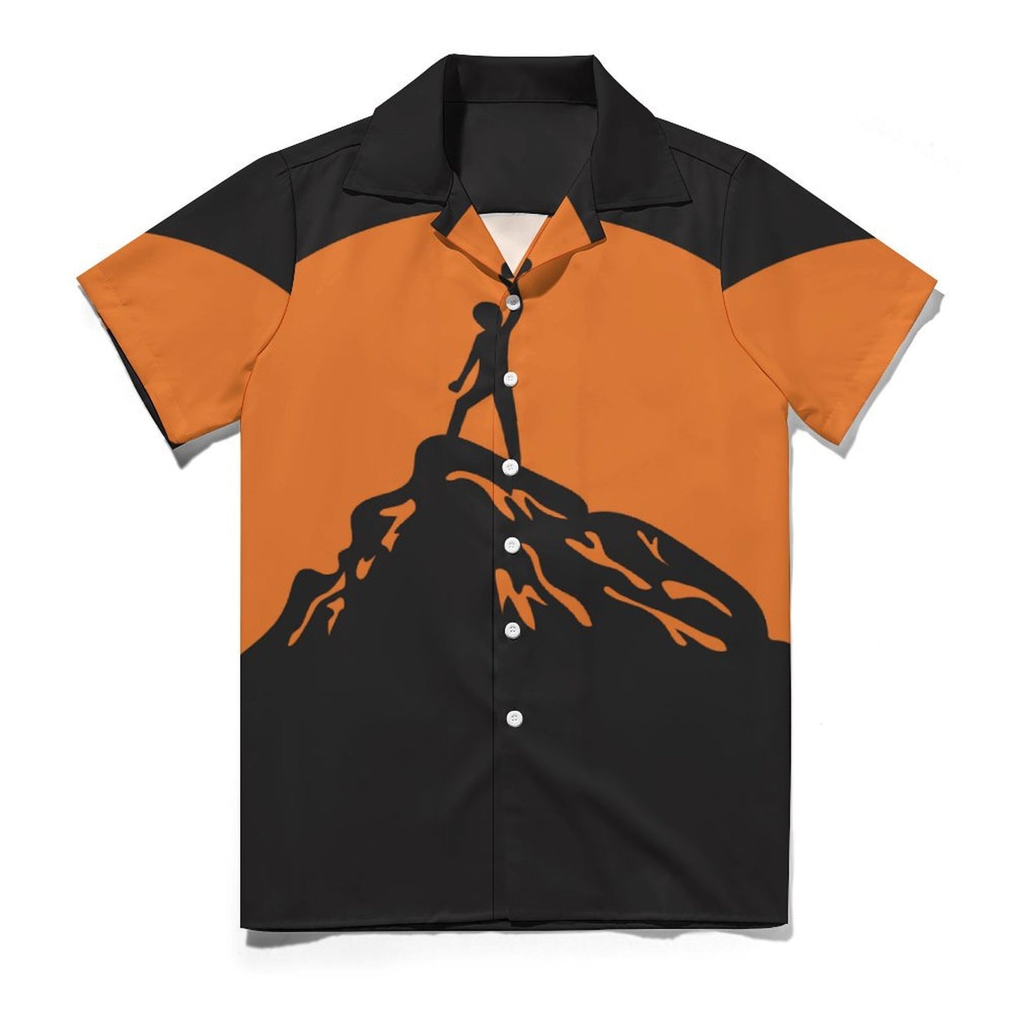 Custom Cuban Collar Shirt | Personalized All-Over Print Camp Shirt