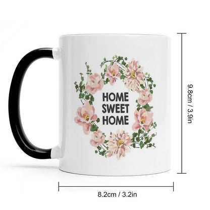 Custom Inner Color Mug | Personalized Photo Ceramic Coffee Mug 11oz | Heat Transfer Print