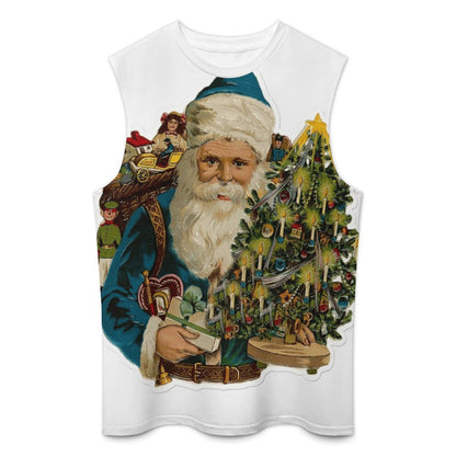 Custom Sleeveless Round Neck T-Shirt | Personalized Photo Tee