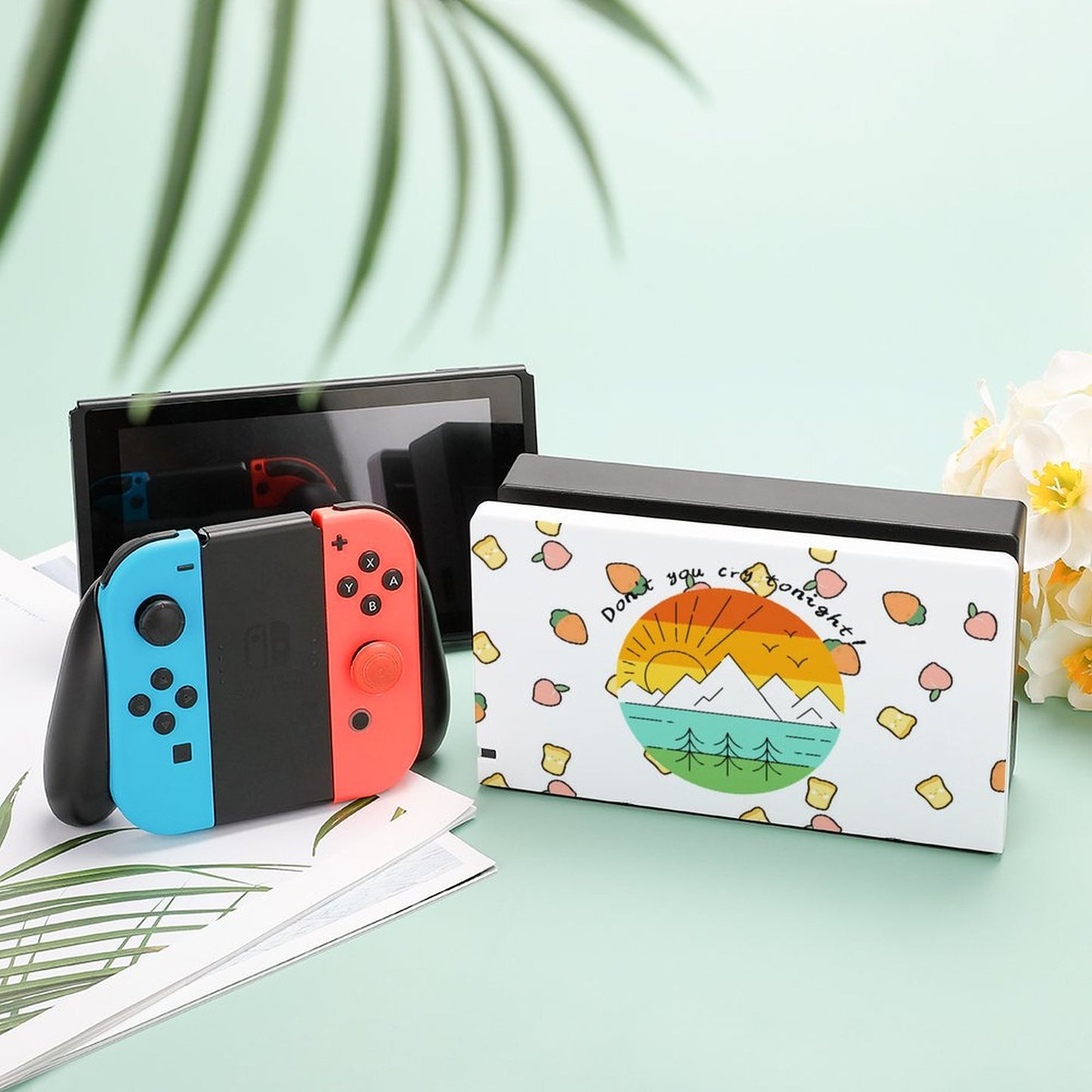 Custom Nintendo Switch Dock Faceplate | Personalized Dock Cover