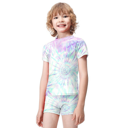 Custom Kids Swimsuit Set | Personalized Rash Guard