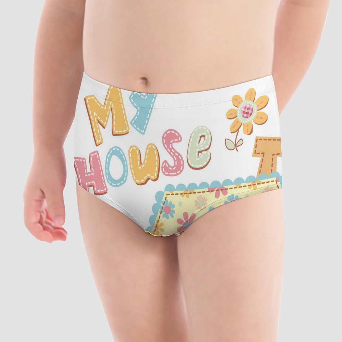Custom Girls' Panties | Personalized Milk Silk Underwear