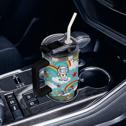 Custom 40oz Stainless Steel Car Cup | Personalized Large Travel Tumbler