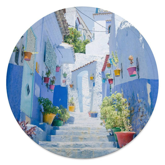 Custom Round Blanket | Personalized Photo Beach & Picnic Throw