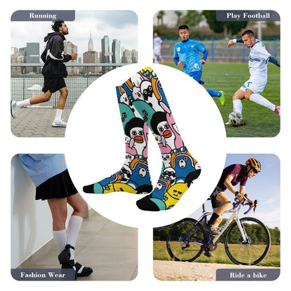 Custom 360 Print Socks | All-Over Seamless Photo Socks