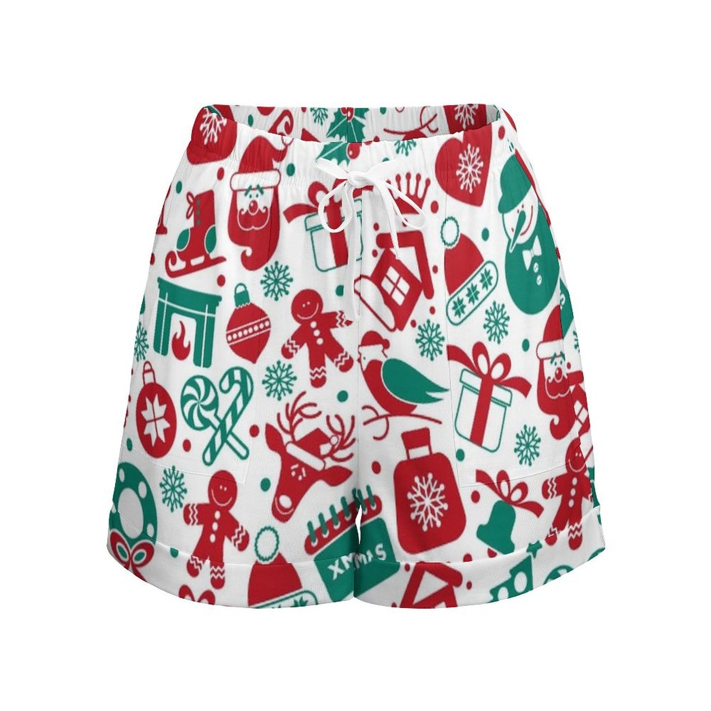 Custom High-Waist Shorts | UPF 50+ Cooling Yoga & Running Shorts